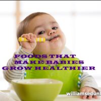 FOODS THAT MAKES BABIES GROW HEALTHIER