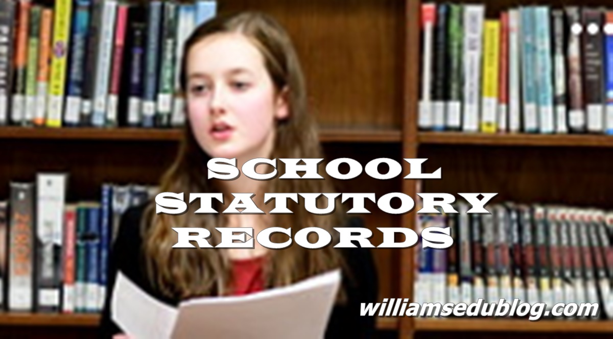 School Statutory records