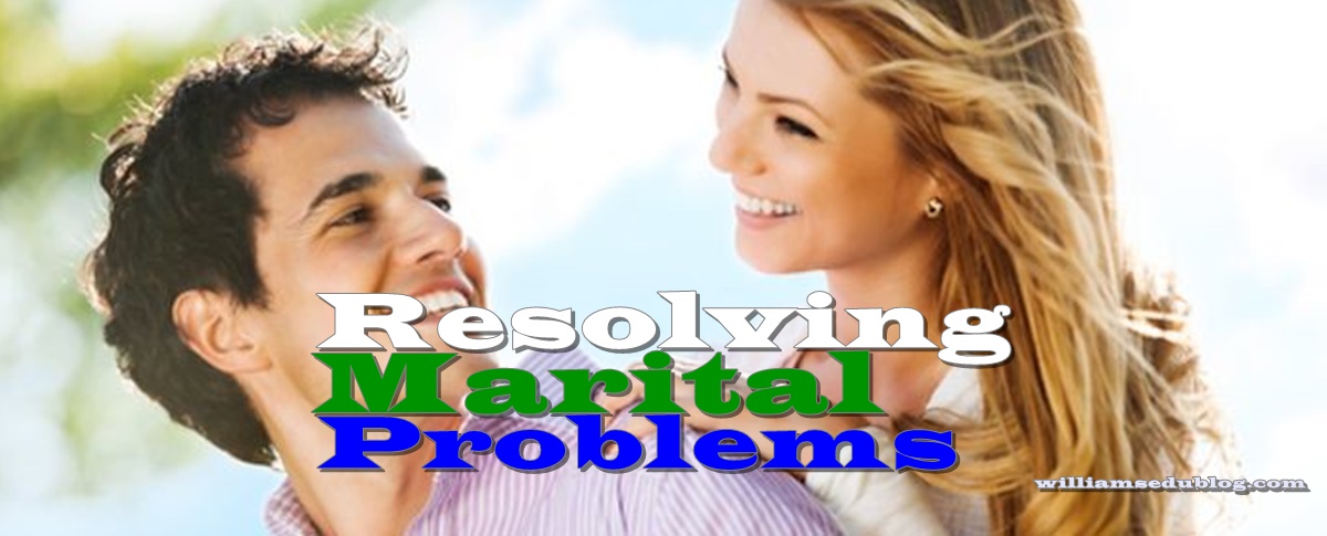 resolving marital problems