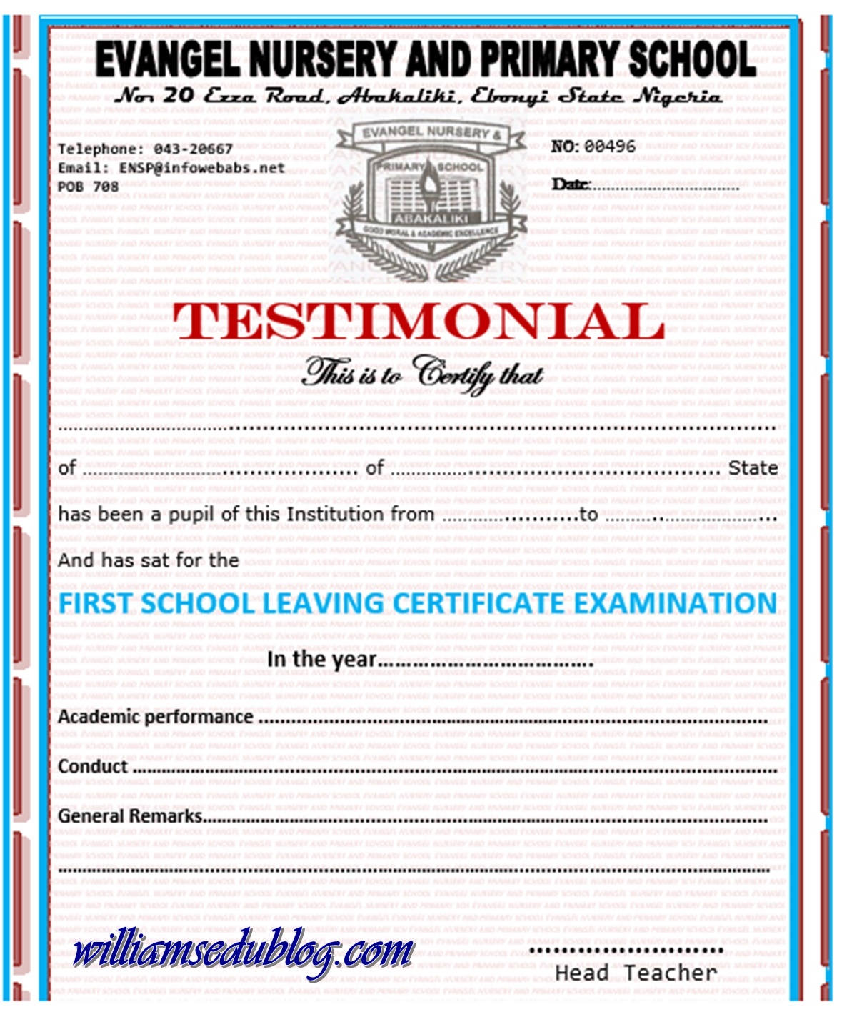 student testimonials for schooll